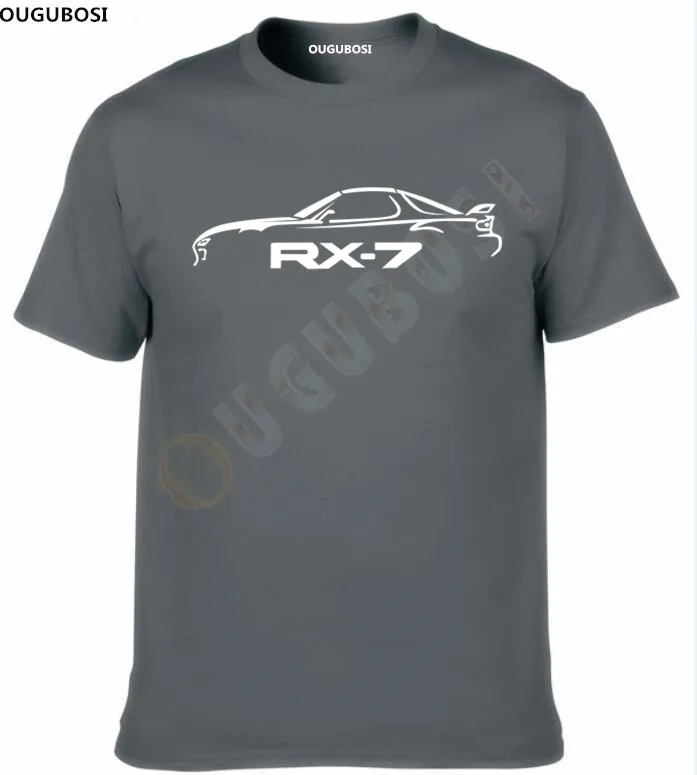 Бесплатная доставка MAZDA RX7 Вдохновленный автомобиль футболка # RX7|Мужские