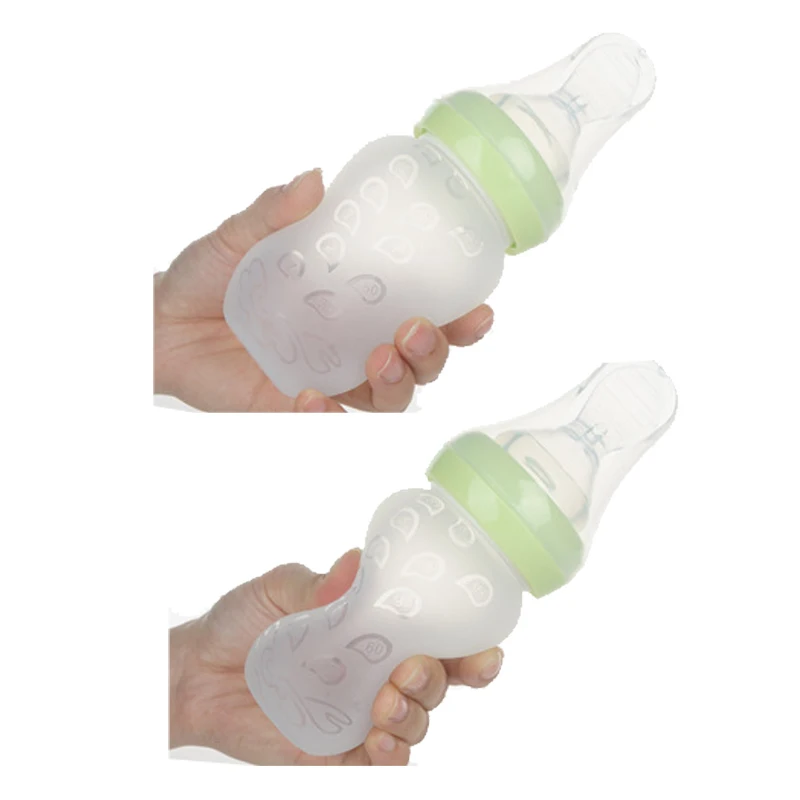 Бутылочка для кормления с ложкой из силикагеля младенцев пищевая добавка