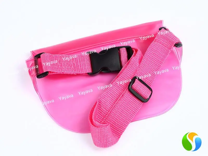 Yayava Waterproof Waist Pack Bum Bag Case Cover Dry Pouch Pocket Wallet Belt S Pink | Электроника