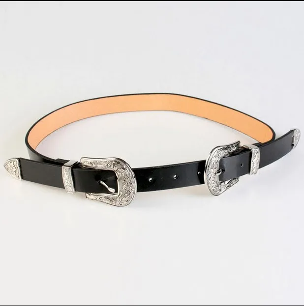 Модный женский винтажный ремень с металлической пряжкой джинсовый дизайнерский кожаный ремень для мужчин и женщин аксессуары