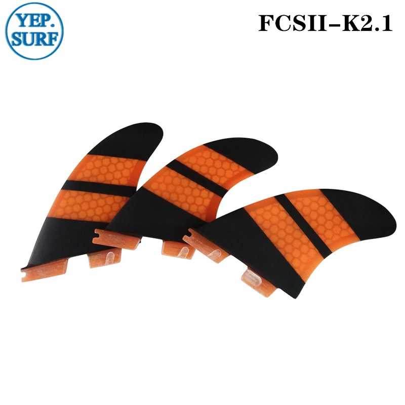 SUP доска для серфинга FCII плавники K2.1 синий желтый оранжевый фиолетовый
