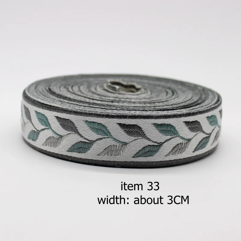item 33--width 3cm Широкая занавеска кружевная лента вышивка кружевная ткань скатерть ручной работы Подушка Диван домашний текстиль аксессуары кружева планки лента кружево - Цвет: item 33--width 3cm
