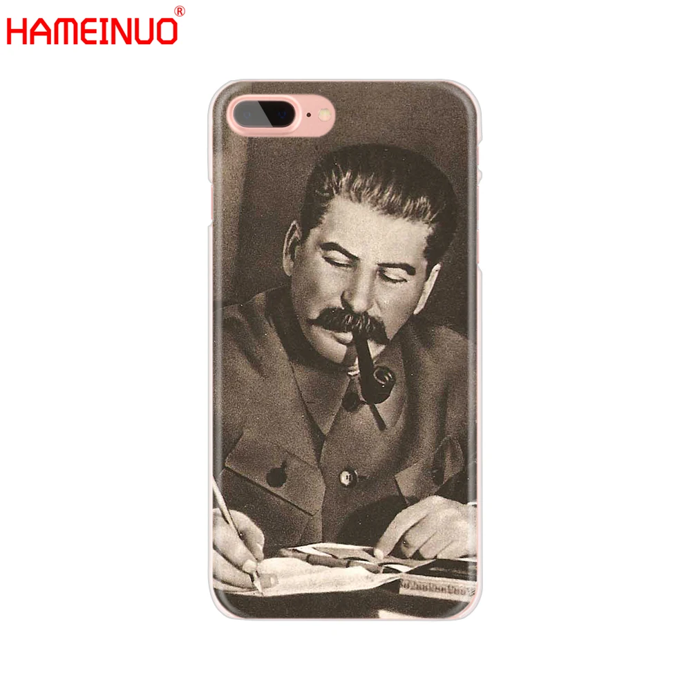 HAMEINUO русский Сталин СССР Чехол для мобильного телефона iphone X 8 7 6 4 4S 5 5S SE 5c 6s plus