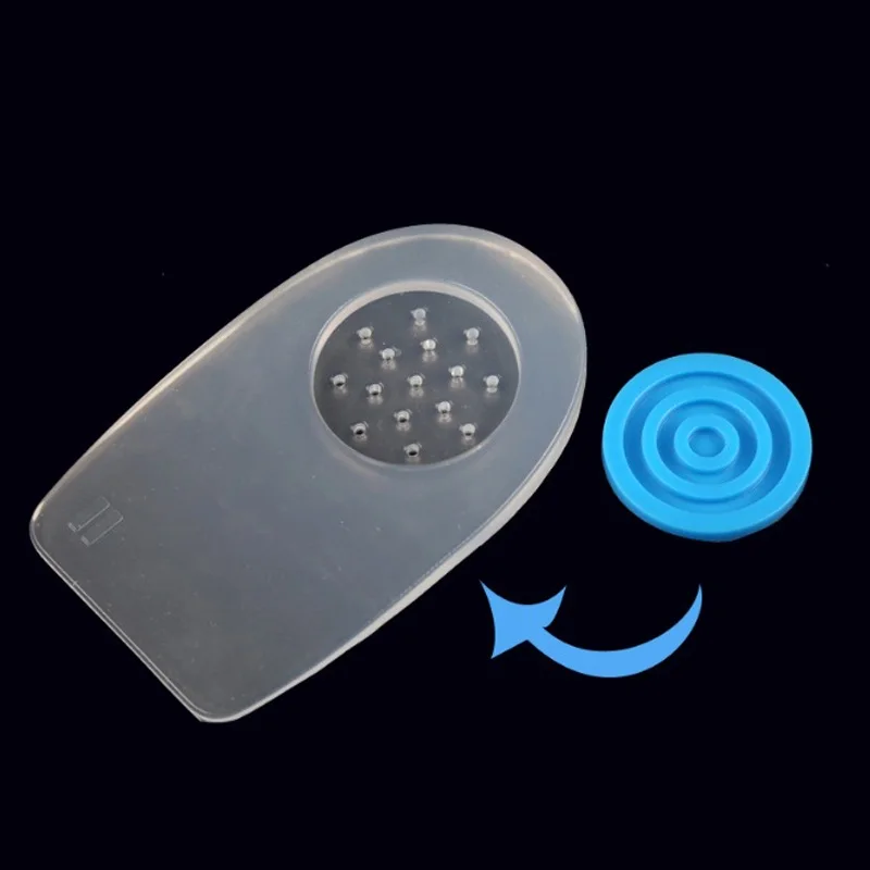 Медицинская силиконовая гелевая Подушечка для ног массажная обуви вставки