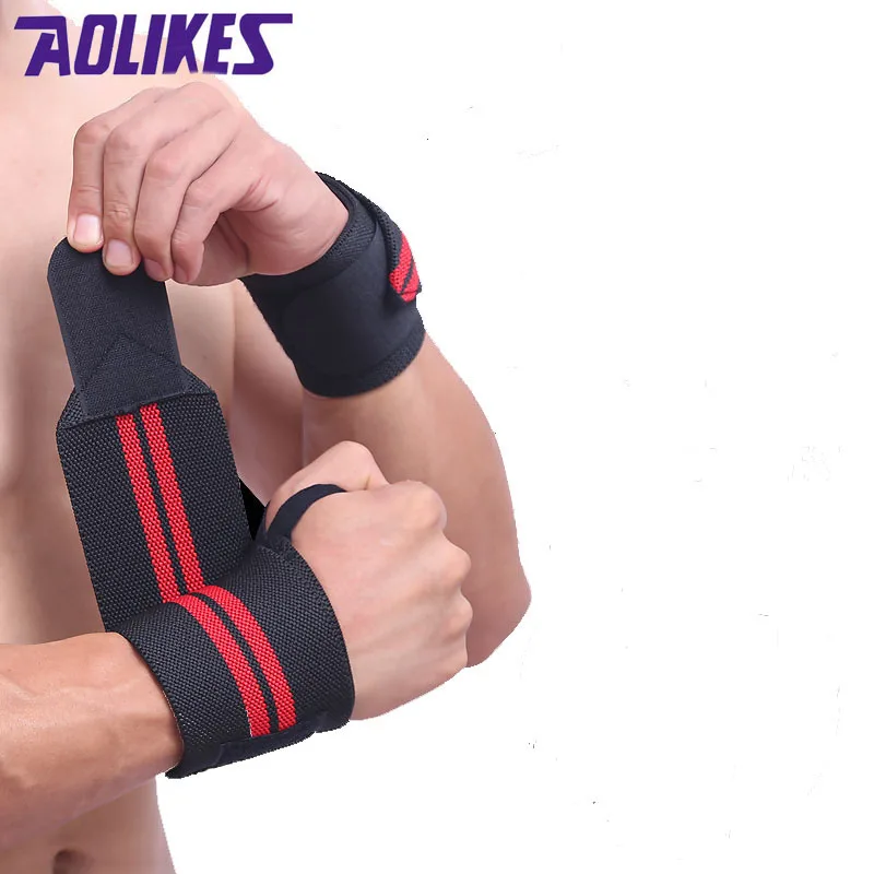 AOLIKES 1 пара планшетов для спортивных тренировок ремешки поддержки запястья
