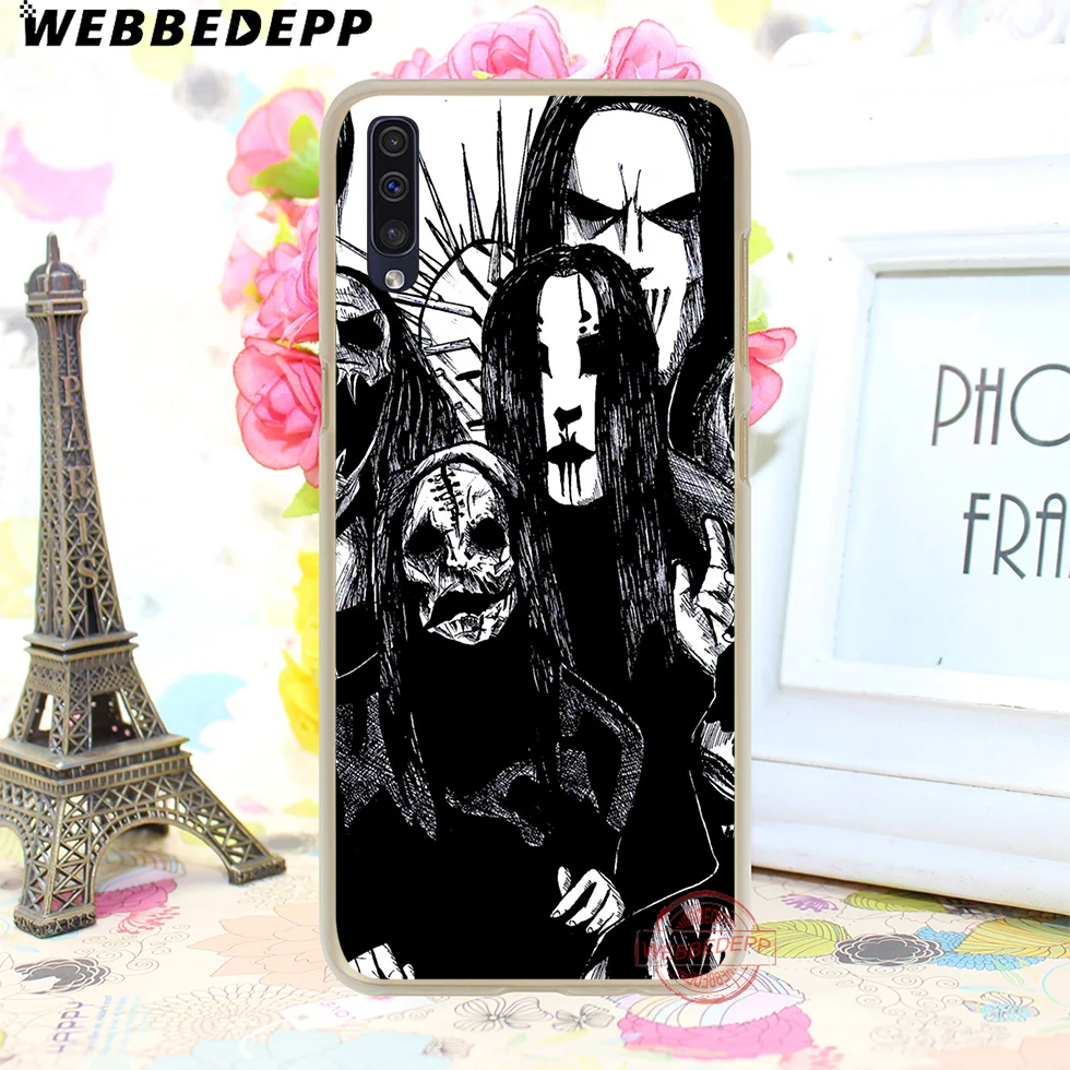 WEBBEDEPP Slipknot Жесткий Чехол для samsung A50 A10s A20s A30s A40s A50s A60 A70 M10 M20 M30 M40