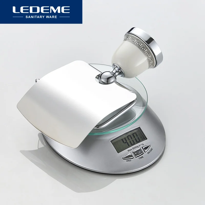 LEDEME Туалет Бумага держатель Керамика базы настенное крепление для туалетной