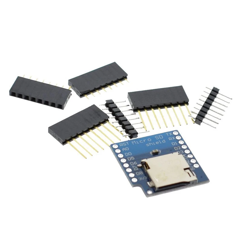 Micro-SD щит карты Mini TF ESP8266 совместимый беспроводной модуль SD для Arduino WeMos D1 |