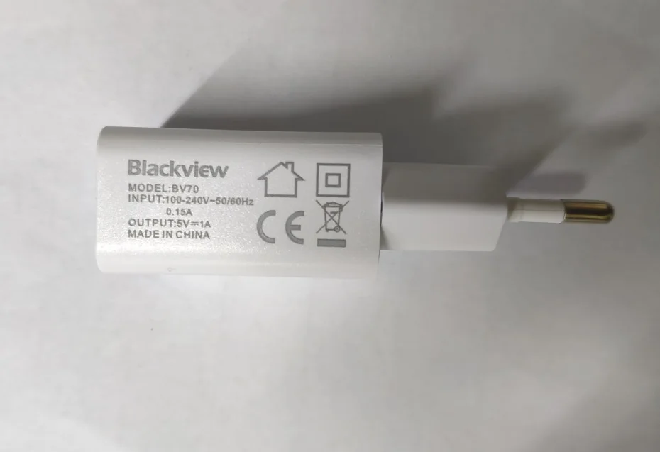 Blackview A30 Nuovo Caricabatterie Da Viaggio + USB Tipo-C Cavo Per A20 A20PRO Il Numero di Inseguimento | Мобильные телефоны и