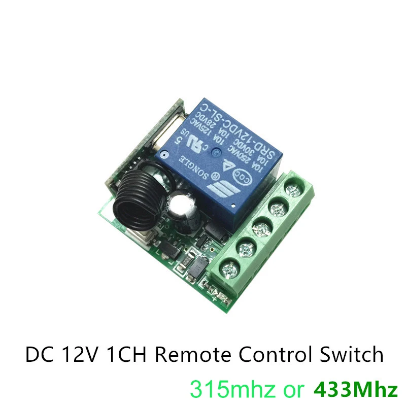 2016 DC 12V 1CH Wireless переключатель системы дистанционного управления 4 передатчик и