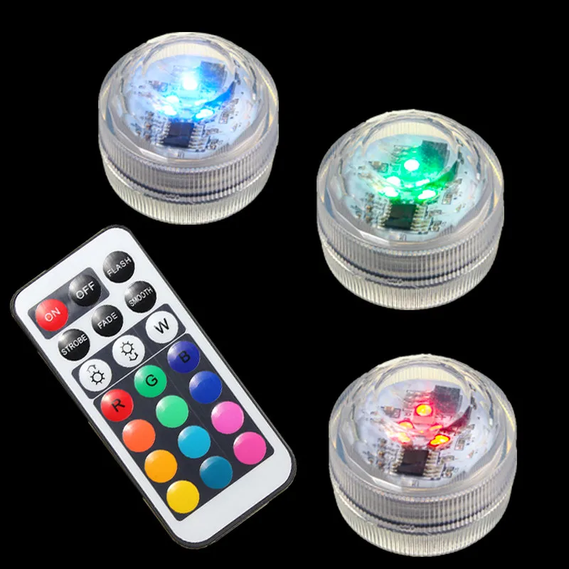 Светодиодный мини светильник RGB 1 Вт 5 В цветная круглая лампа в форме свечи