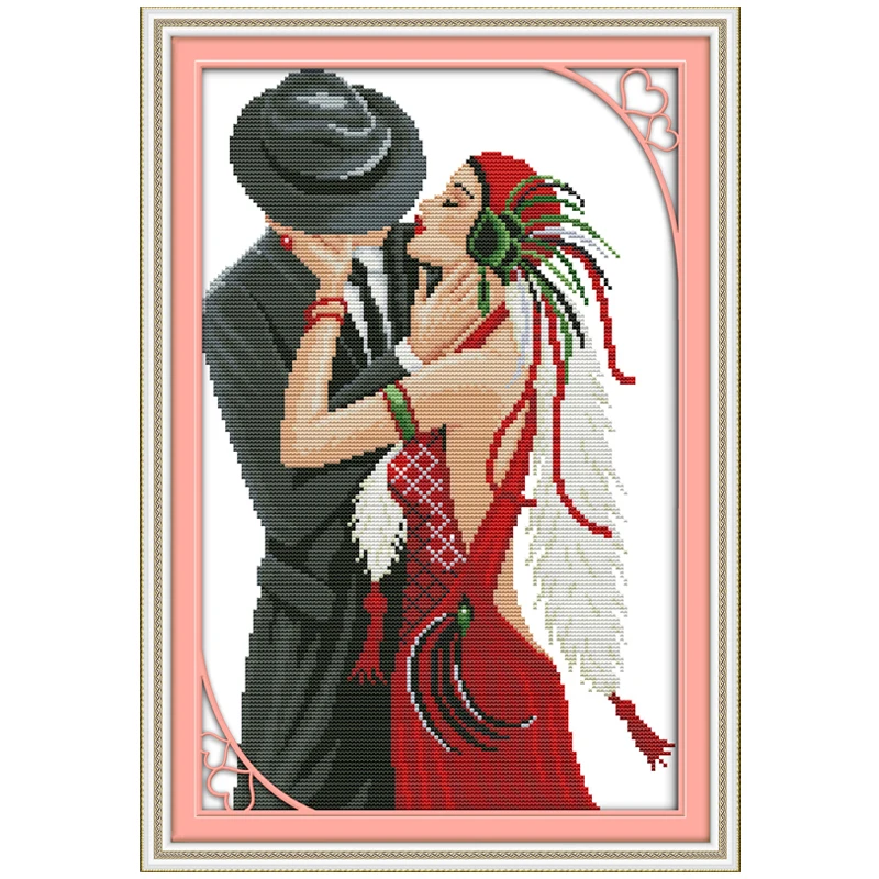 Набор для вышивки крестом The Love of Dancing Girl набор из крестиком 11 14CT китайские наборы