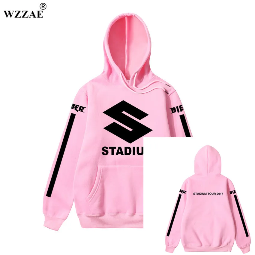 Pink Джастин Бибер, новинка, брендовая толстовка, толстовки, модные мужские/wo мужские толстовки и свитшоты, одежда желтого цвета в стиле хип-хоп, верхняя одежда - Цвет: Pink