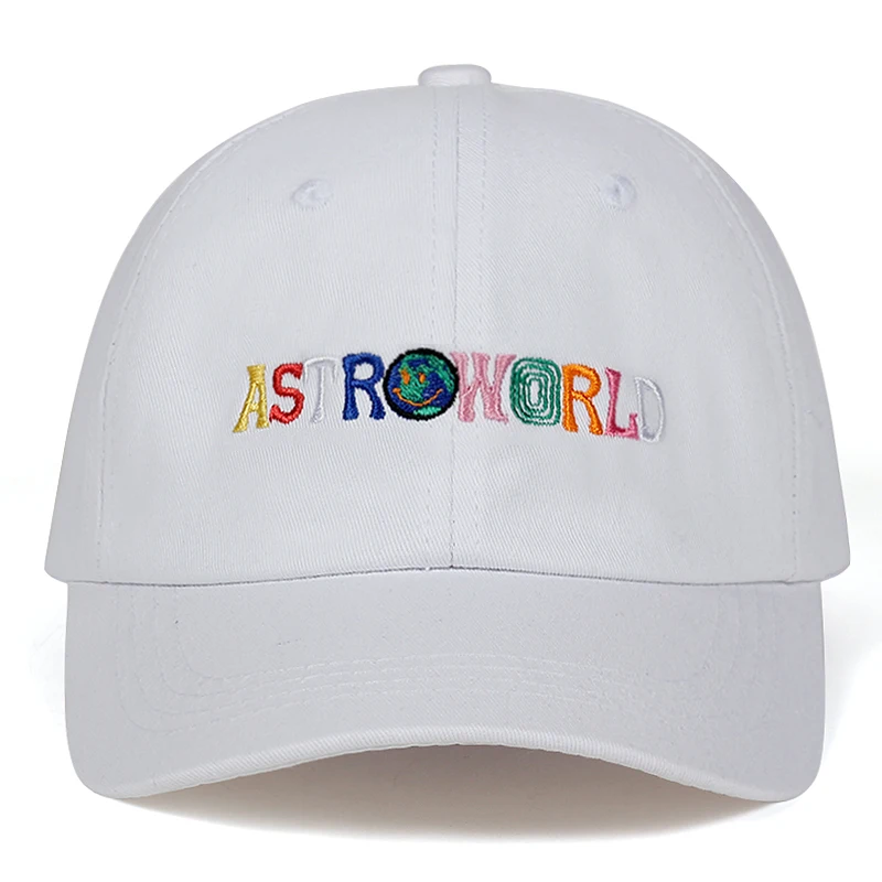 ASTROWORLD бейсболка s с изображением Трэвиса Скотта хлопок унисекс астромир папа шляпа Тур вышивка мужская женская летняя шляпа