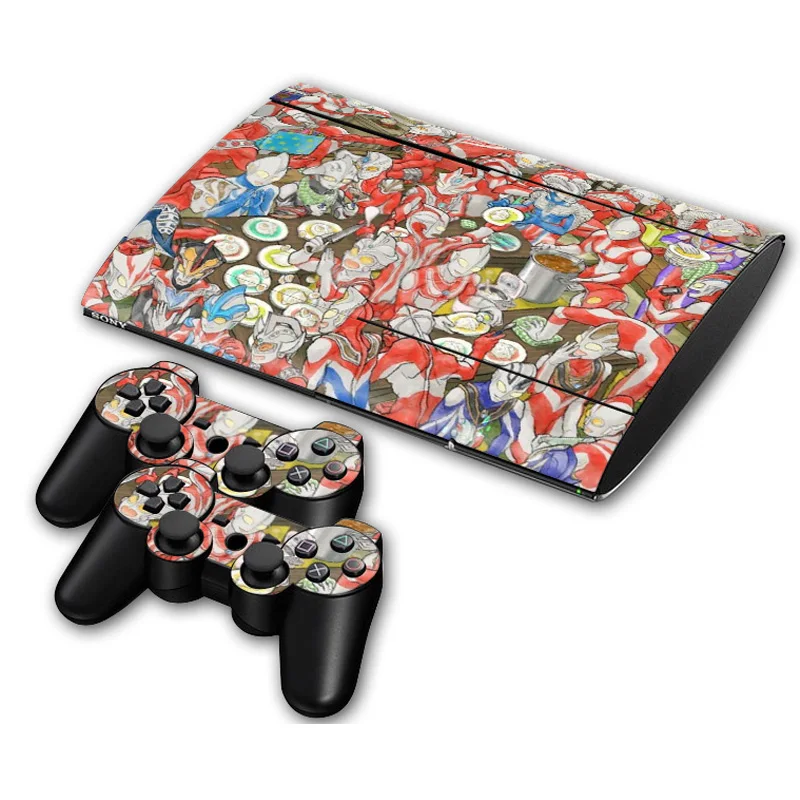 TN-PS3S4000-5099 Горячая игровая консоль и контроллеры череп кожа Наклейка Виниловая наклейка для PS3 супер тонкий 4000 Кожа Наклейка s - Цвет: TN-PS3S4000-5099