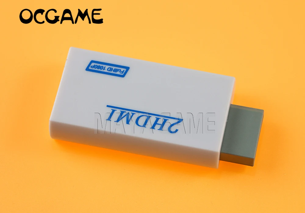 Оригинальный преобразователь для Wii в HDMI совместимый конвертер Wii2HDMI 3 5 мм аудио