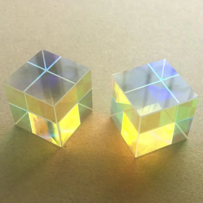 Цветной комбинированный сплиттер крест дихроический куб RGB Призма Оптическое
