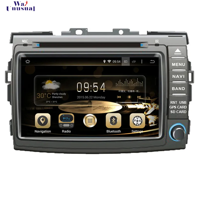 

WANUSUAL 8" Octa Core 32G 4G RAM Android 6.0 Car DVD Player for Toyota Previa for Canarado 2006-with GPS BT Wifi 1024*600 Maps