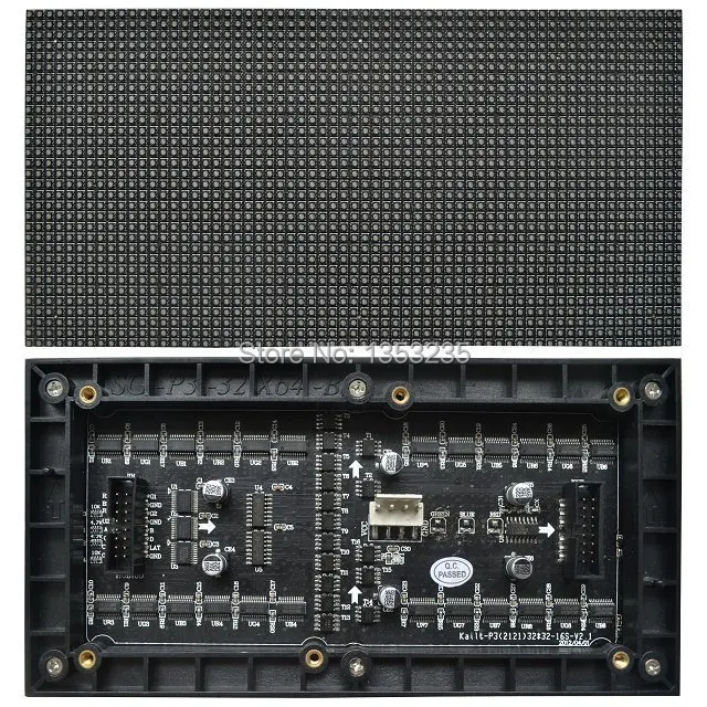 Завод крытый из светодиодов Diplay SMD троицы P3 дисплей-полноцветный 111111 точек / sqm 3 мм