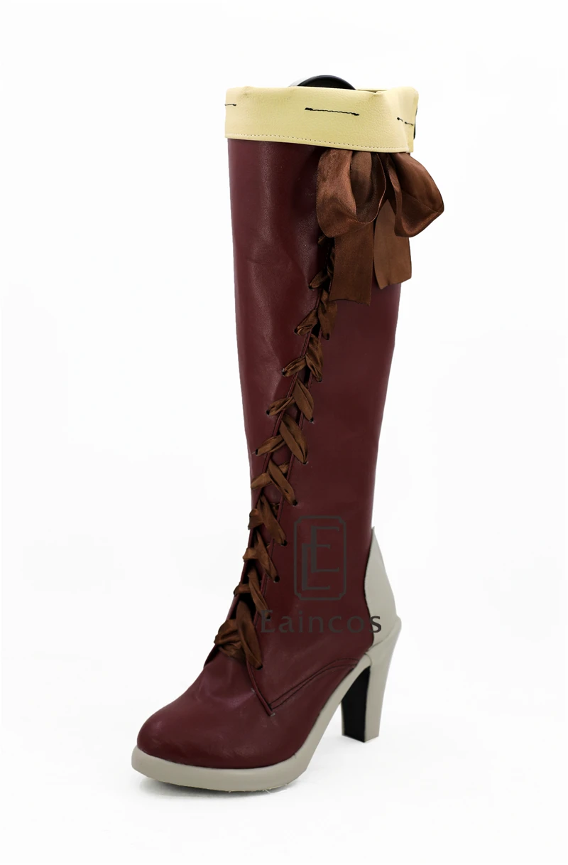 Anime Violet Evergarden Cosplay Party Shoes Women Boots Customized Size | Тематическая одежда и униформа