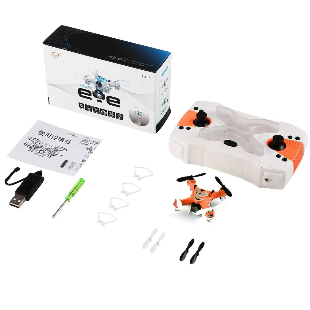 Мини X-1506C RC мини-Дрон вертолет 2 4G 4CH 6 оси дистанционного Управление гироскоп