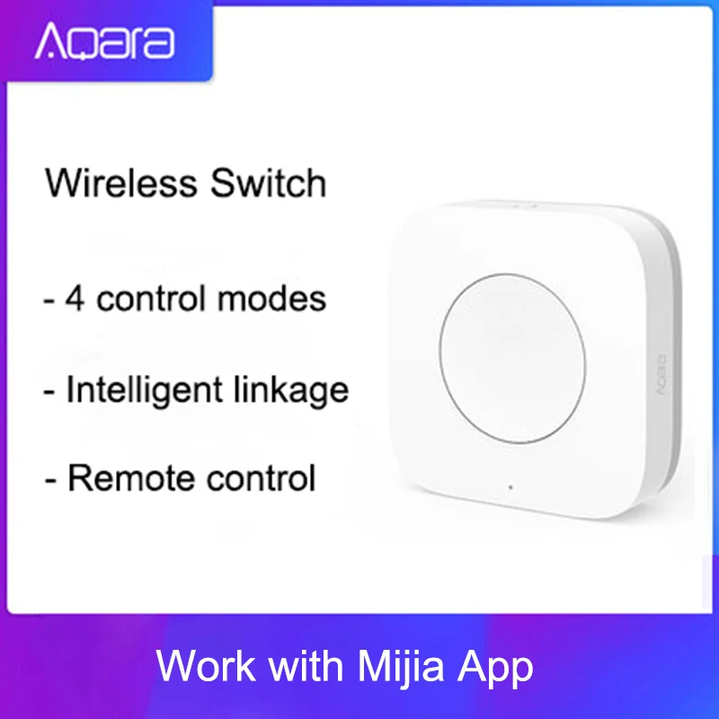 Умный беспроводной переключатель Aqara ZigBee дистанционное управление в гироскопе