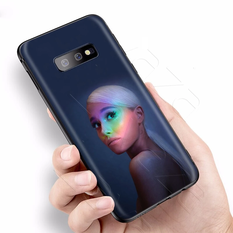 Lavaza Ariana Grande AG Rainbow Sweetener Case for Samsung Galaxy S6 S7 Edge J6 S8 S9 S10 Plus A3 A5 A6 A7 A8 A9 Note 8 9 |
