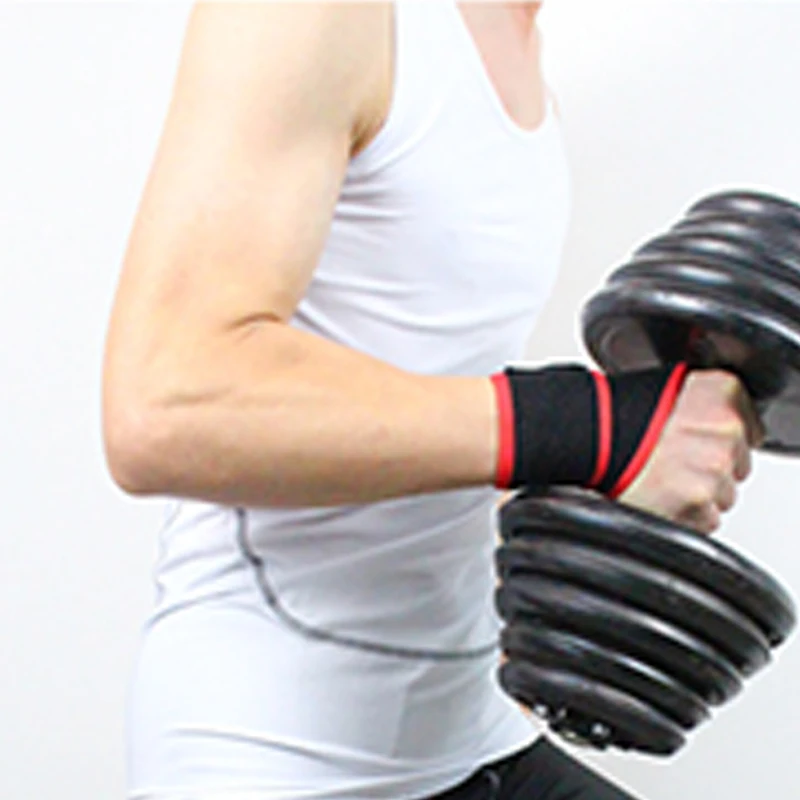 1 шт. повязка на запястье обернутая эластичная для фитнеса Тяжелая атлетика