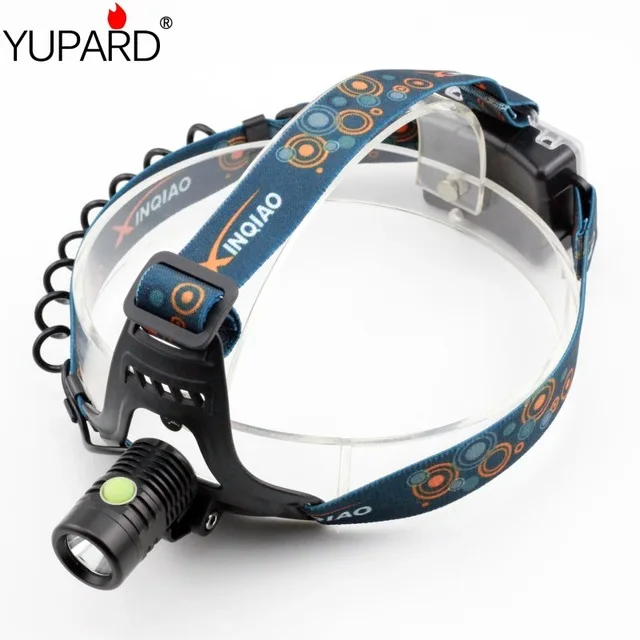 YUPARD Q5 светодиодный яркий Мощный налобный фонарь 3 * AA аккумулятор для кемпинга