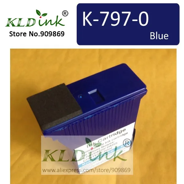 165 шт. почтовые чернила для pitney bowes DM50 совместимые с 797 0 0SB K780002|ink blue|pitney |