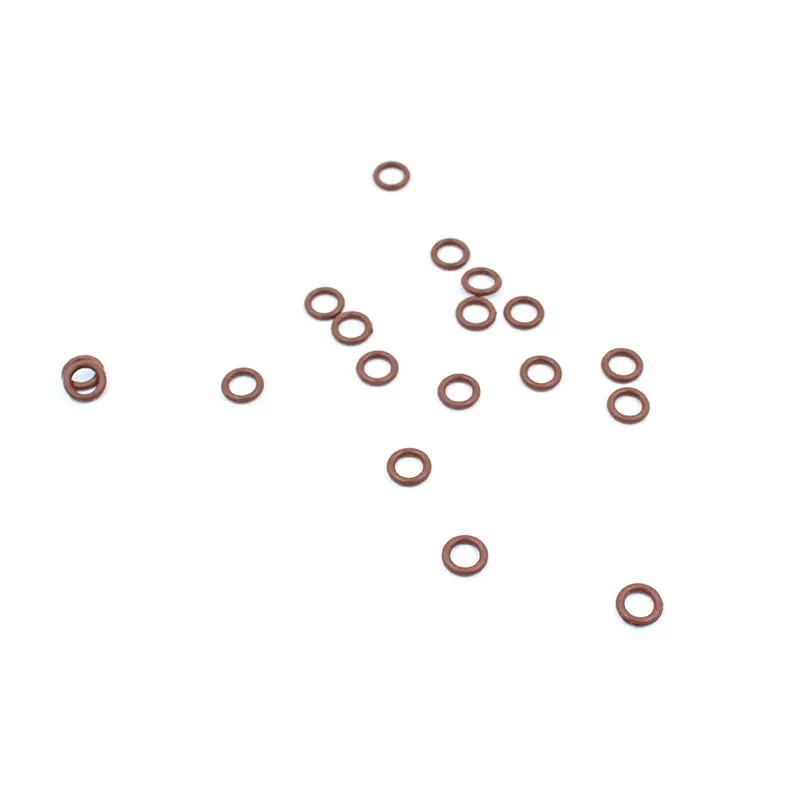5 шт. фторрезиновое кольцо коричневое уплотнительное FKM CS: 3 1 мм OD10/11/12/13/14/15/16/17/18/19/20
