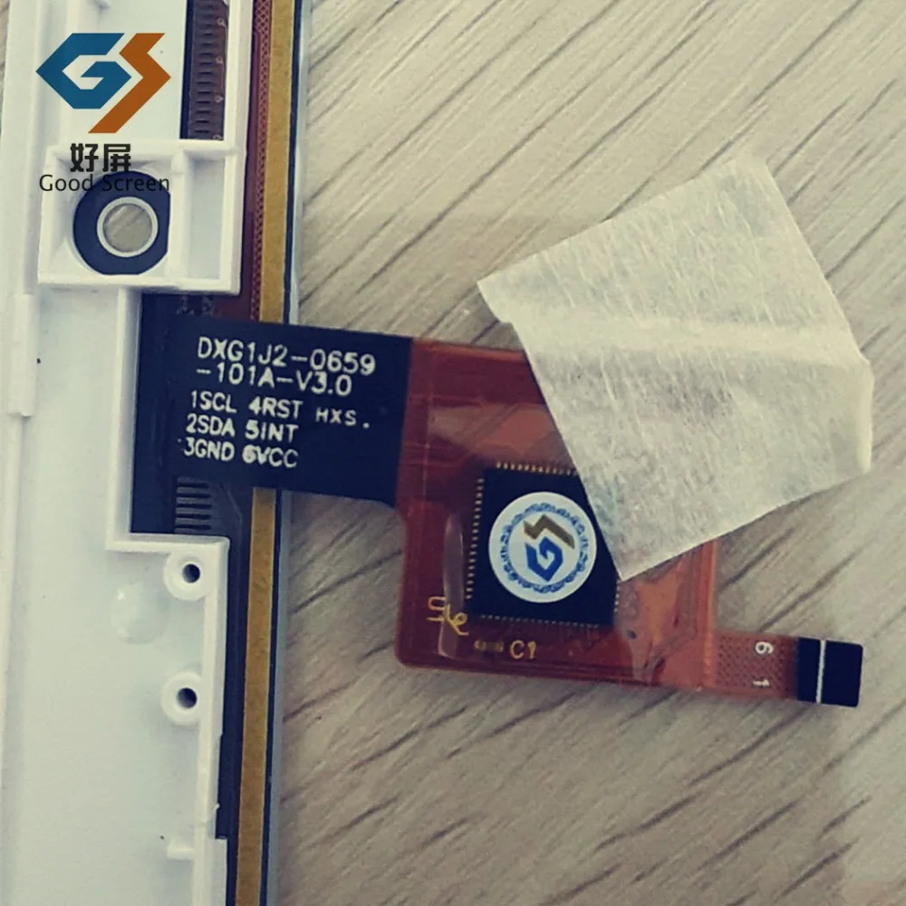 С рамкой для Teclast X16 Plus, емкостный сенсорный экран, панель для ремонта, запасные части, п/п, DXG1J2-0659-101A-V3.0