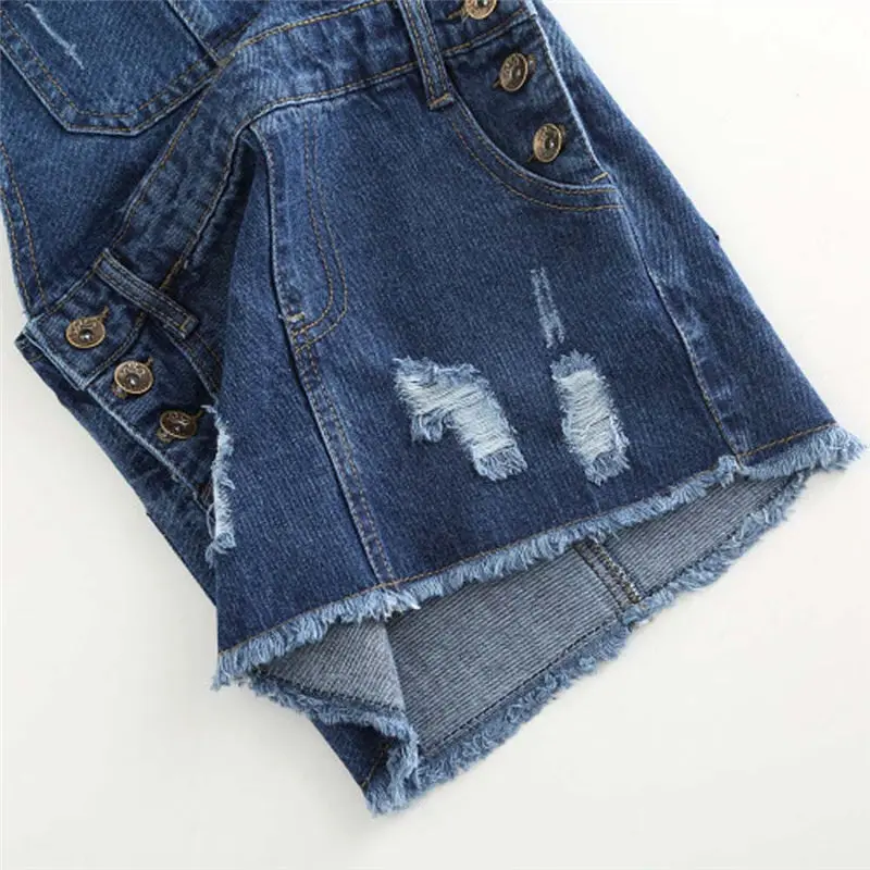 Fashion Summer Clothes Toddler Kids baby girl clothes Outfit Jeans Suspender Dress Denim Overalls dress for | Детская одежда и