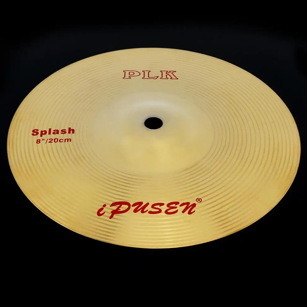 8 дюймов высококачественный латунный сплав брызг Crash Cymbal барабан для ударных