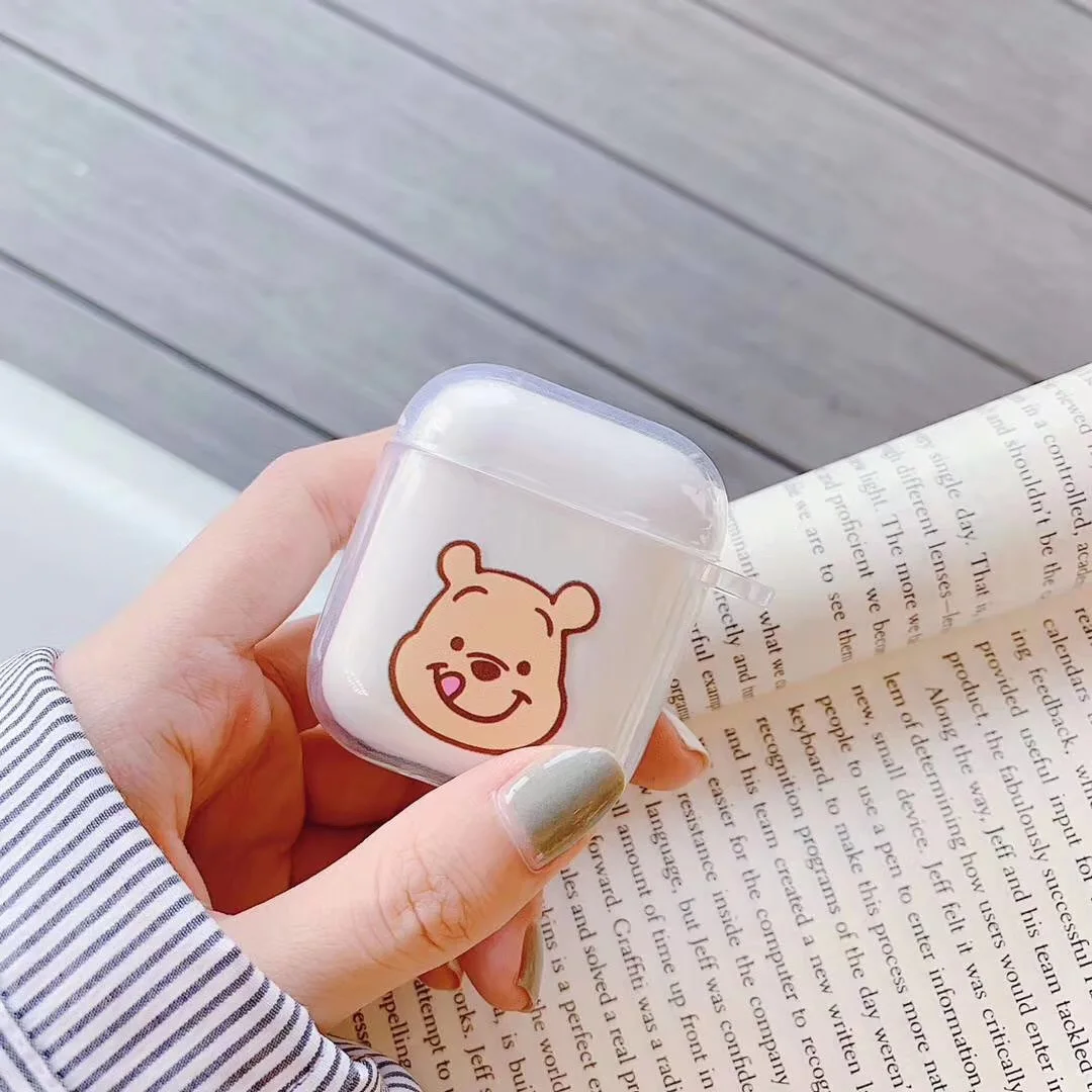 Мультфильм Винни Пух Микки Минни игрушка история чехол для Apple Airpods беспроводной