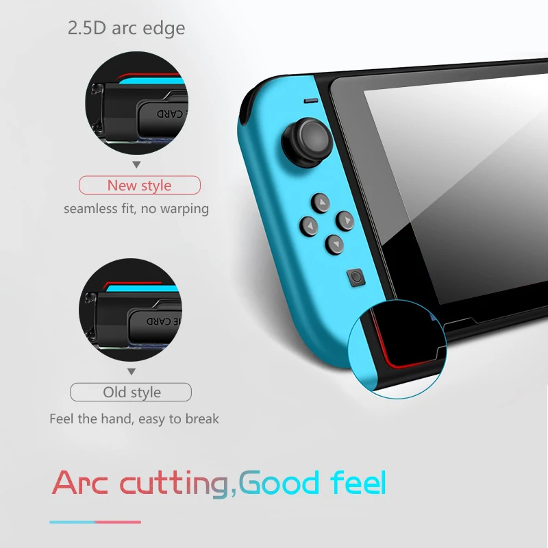 Защитная пленка для экрана ZOMTOP Premium из закаленного стекла Nintendo Switch NS|Защита
