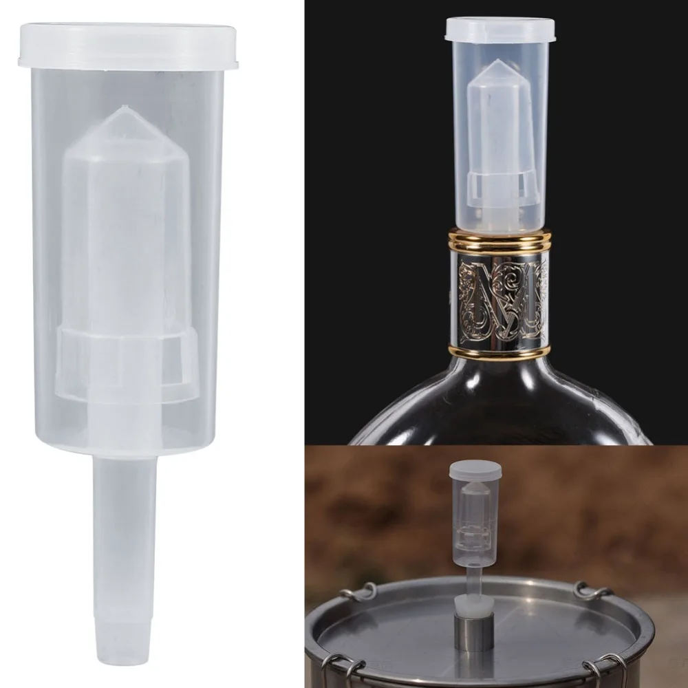 Высокое качество 1 шт. Airlock One Way выхлопная запечатанная вода обратный клапан для