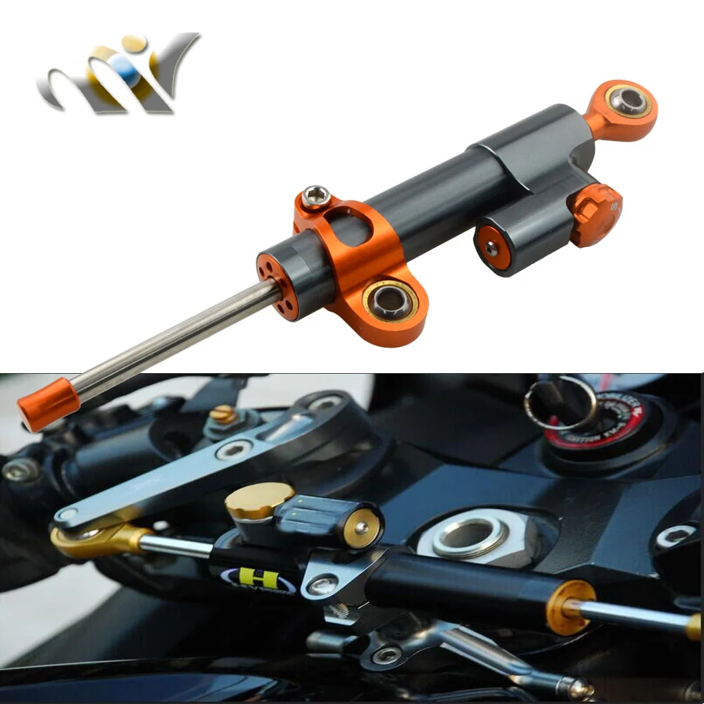 Для KTM Duke 390 125 690 200 250 990 1290 Приключения R SMC мотоциклетный демпфер руля стабилизации безопасности Управление Алюминий Универсальный
