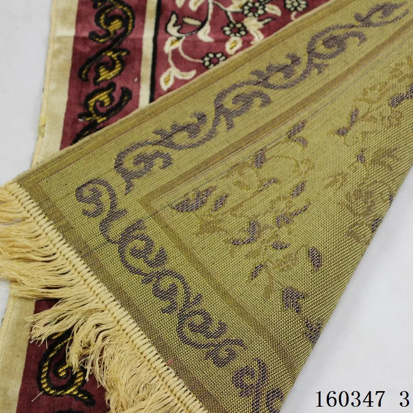 Новый 70*110 см Исламская мусульманская молитва коврик салат мусалла ковер Tapis Tapete