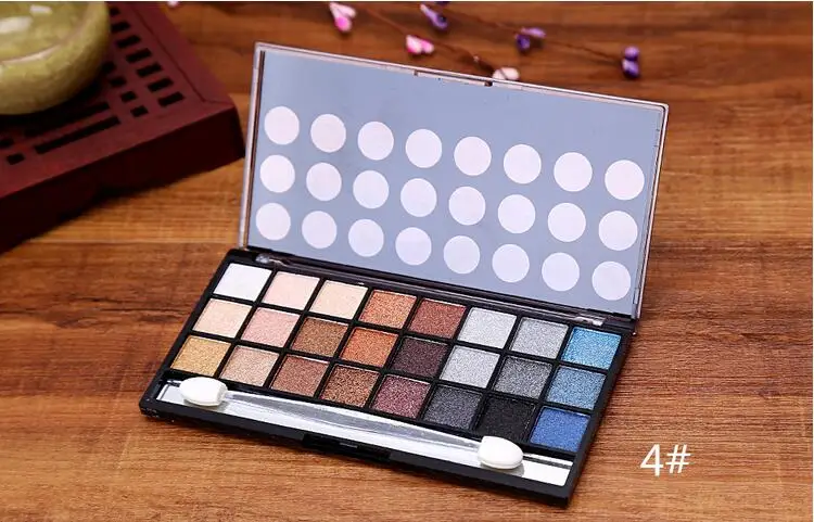 Набор теней для век Мерцающая косметика гладкий и нежный не размазывающийся