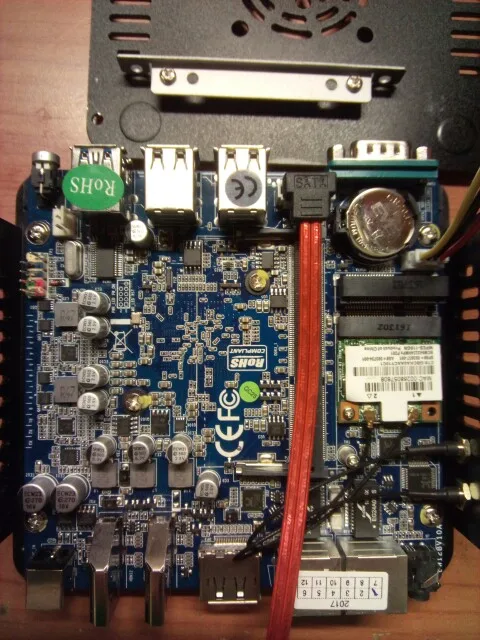 Интел НЮК Celeron N3160 Безвентиляторный мини-ПК Windows 10 Linux PFsense Firewall Router Server Computer с 2 LAN 2HDMI.