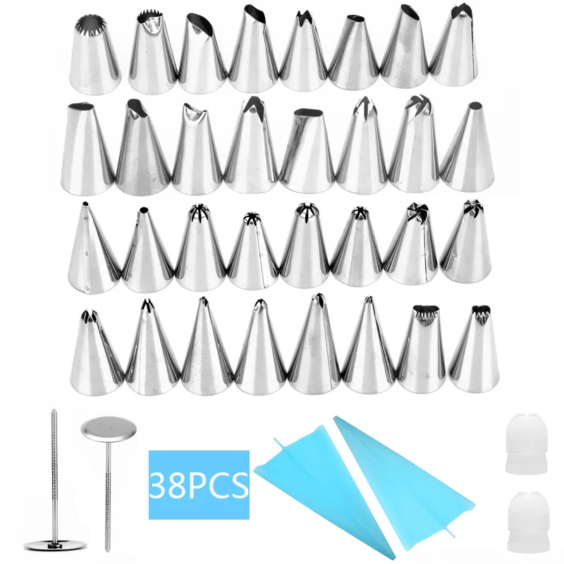 38 наборов крепежных цветов инструменты для выпечки торт печенье полный набор