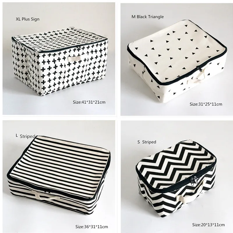 ROSEHOME краткое льняные и хлопковые Водонепроницаемый ящик для хранения с