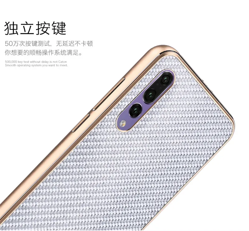 Роскошные Алюминий металл+ Реальные углеродного волокна Слои чехол для Huawei P20/P20 Pro Жесткий защиты задняя крышка для Huawei P20 Pro чехлы