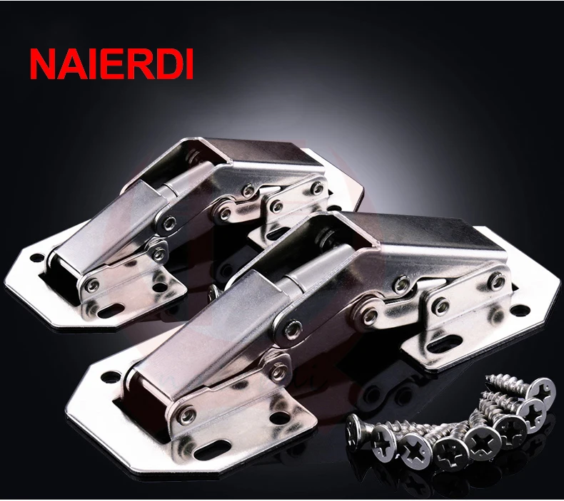 Шарнирная петля для шкафа 4 дюйма 90 градусов без сверления в форме мостов