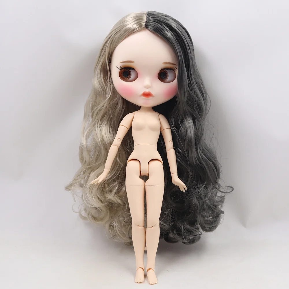 Кукла Blyth ICY DBS с белой кожей шарнирное тело новинка матовое лицо серебристые