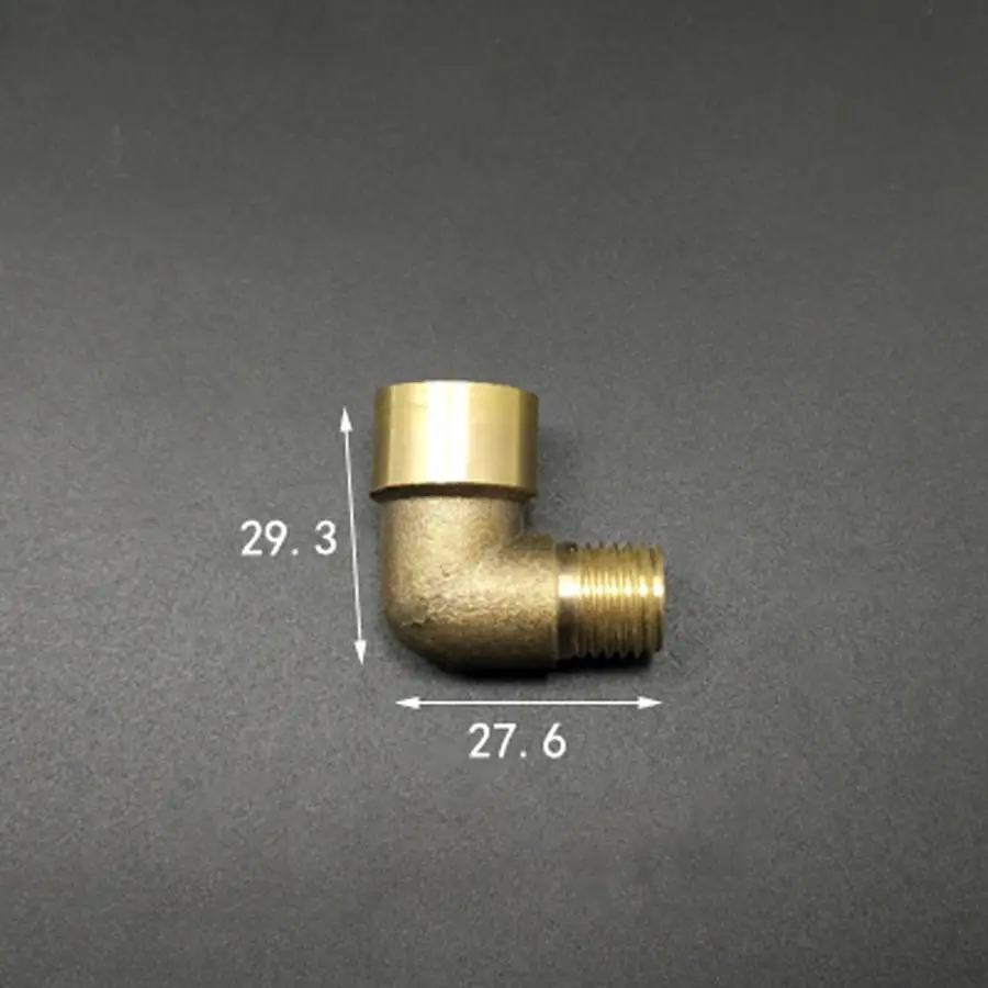 Латунь 90 градусов локоть DN8 1/4 &quotBSP гнездо к мужчине штуцер адаптер
