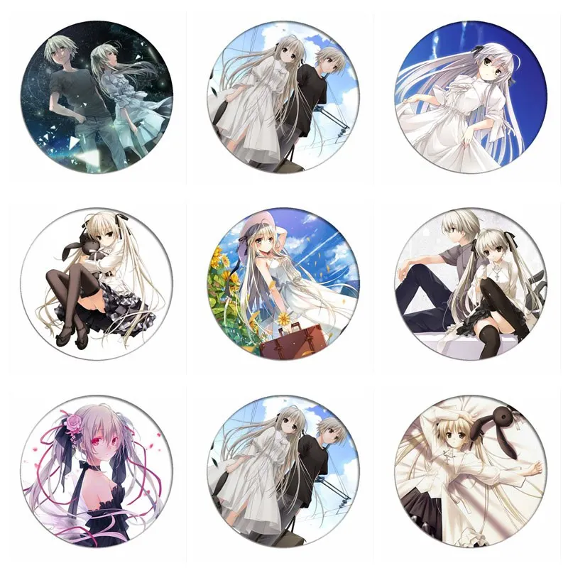 1 шт. в одиночестве где мы меньше одного значок косплея Kasugano Sora брошь
