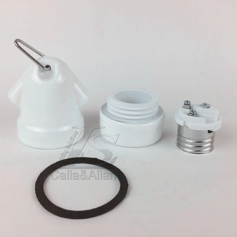 Керамический Соединительный фитинг для розетки E27 основание лампы в стиле hersteller