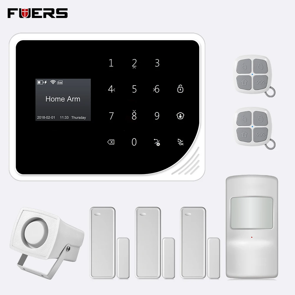 FUERS S5 языковый переключатель 720P HD IP камера приложение дистанционное управление